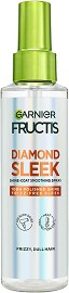 Garnier Fructis Diamond Sleek Shine-Coat Smoothing Spray - Спрей за изглаждане с термозащита за суха и непокорна коса от серията Fructis Keratin Sleek - продукт