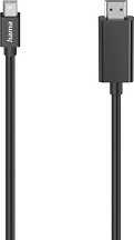  Mini DisplayPort male  HDMI male Hama - 1.5 m - 