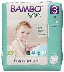   Bambo Nature 3 M - 28  52 ,   4-8 kg - 