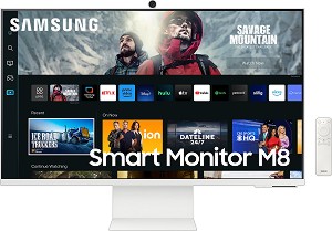   Samsung M8 32CM801 - 32", VA, 60 Hz, 16:9, 3840 x 2160, 4 ms, HDMI, USB-C, HDR10, HDR10+,  ,   - 