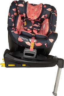     Cosatto Come and Go i-Size Rotate -  Isofix ,  40  105 cm,   Pretty Flamingo -   