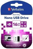 USB 2.0   16 GB Verbatim Nano - 