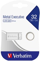 USB 2.0   32 GB Verbatim Metal Executive - 