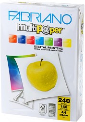    A4 Fabriano Multipaper - 150 , 240 g/m<sup>2</sup>   165 - 