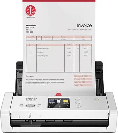  Brother ADS-1700W - 600 x 600 dpi, 25 pages/min, ADF, USB, Wi-Fi,   - 