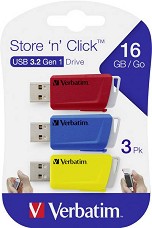 USB 3.2   16 GB Verbatim Store 'n' Click - 3  - 