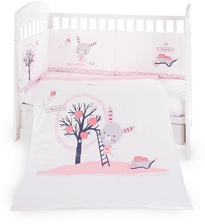    3    Kikka Boo EU Style -   70 x 140 cm,   Pink Bunny - 