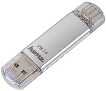 USB 3.1 / USB 3.0   16 GB Hama C-Laeta -   40 MBs  USB Type-C  USB Type-A - 