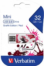 USB 2.0   32 GB Verbatim Grafitti - 