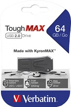 USB 2.0   64 GB Verbatim Tough Max - 