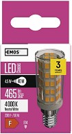 LED  Emos JC E14 4.5 W 4000K - 465 lm   Classic - 