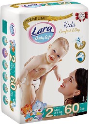  Lara Baby Soft Premium 2 Mini - 60 ,   3-6 kg - 