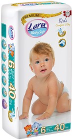  Lara Baby Soft Premium 6 Junior Plus - 40 ,   15-30 kg - 