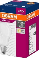 LED  Osram A60 E27 9 W 4000K - 806 lm - 