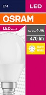 LED  Osram A40 E14 5.7 W 2700K - 470 lm - 