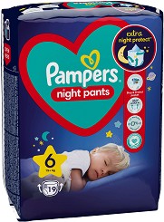  Pampers Night Pants 6 - 19 ,   15+ kg - 