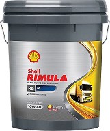   Shell R6 M 10W-40 - 20  209 l   Rimula - 