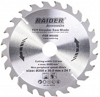     Raider - ∅ 200 / 30 / 2.4 mm  24  - 