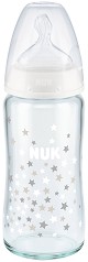    NUK Temperature Control - 240 ml,   First Choice, 0-6  - 