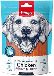     Wanpy Jerky Strips - 100 g,   - 