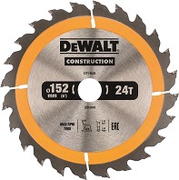     DeWalt - ∅ 152 / 20 / 2.4 mm  24    Construction - 