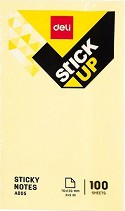      Deli - 100    7.6 x 12.6 cm   Stick Up - 