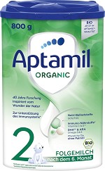    Aptamil Organic 2 - 800 g,  6+  - 