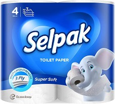    Selpak Cushiony Soft - 4, 8, 12, 16, 24  32  -  