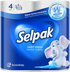    Selpak Super Absorbent - 4, 6  12  - 