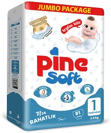  Pine Soft 1 Newborn - 81 ,   2-5 kg - 