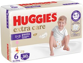  Huggies Extra Care Pants 6 - 30 ,   15-25 kg,     - 