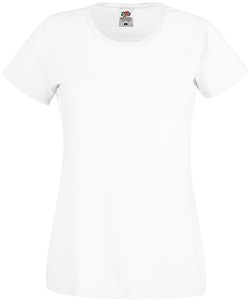   Fruit of the Loom - White - 100% ,   Lady Fit Original - 