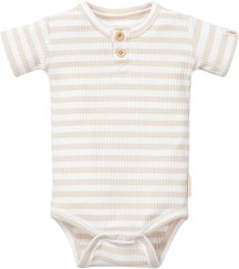   Little Dutch Stripe Sand & White -   Newborn Naturals - 