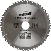     Wolfcraft - ∅ 190 / 30 / 2.4 mm  30  - 