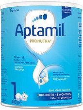     Nutricia Aptamil Pronutra 1 - 400  800 g,  0-6  - 