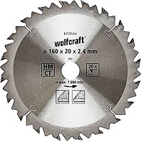     Wolfcraft - ∅ 160 / 20 / 2.4 mm  20  - 