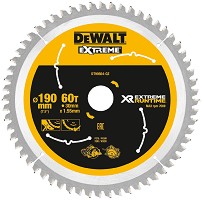     DeWalt - ∅ 190 / 30 / 1.55 mm  36  60    Extreme - 