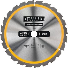     DeWalt - ∅ 315 / 30 / 3.2 mm  24    Construction - 