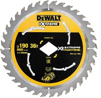     DeWalt Runtime - ∅ 190 x 1.55 mm  36     Extreme - 