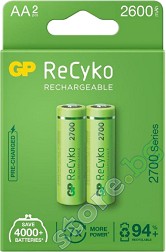  AA -  NiMH (R6) 2700 mAh - 2 ÷ 4    ReCyko - 