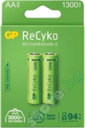  AA -  NiMH (R6) 1300 mAh - 2 ÷ 4    ReCyko - 