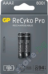  AAA -  NiMH (HR03) 850 mAh - 2 ÷ 4    ReCyko+ Pro - 