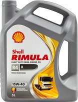   Shell R4 X 15W-40 - 5 - 209 l   Rimula - 