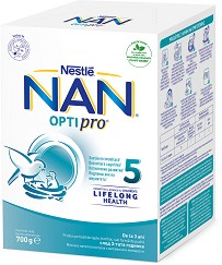      Nestle NAN OPTIPRO 5 - 700 g,  3+  - 