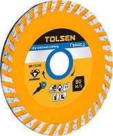        Tolsen - ∅ 115 / 7 / 22.2 mm   Turbo - 