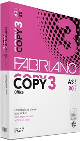   A3 Fabriano Copy 3 - 500 , 80 g/m<sup>2</sup>   147 -  