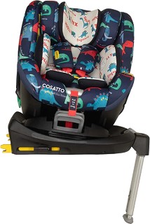     Cosatto Come and Go i-Size Rotate -  Isofix ,  40  105 cm,   D is for Dino -   