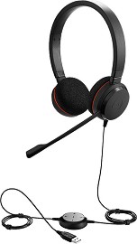  Jabra Evolve 20 -   1.2 m, QD , USB - 