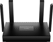   Cudy AX1500 Wi-Fi 6 - 2.4 GHz (300 Mbps), 5 GHz (1201 Mbps), 4  - 