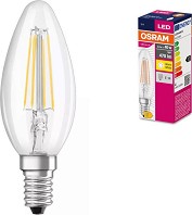 LED  Osram CLB40 827 E14 4 W 2700K - 470 lm   Value Filament - 